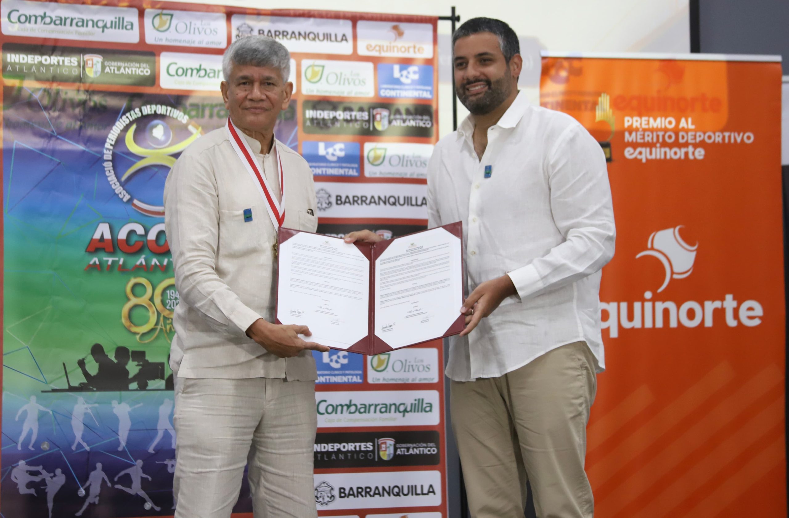 Acord Atlántico celebró 80 años de historia, periodismo y pasión por el deporte